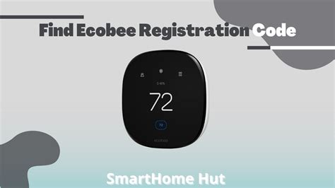 Go to your iPhone Settings and find the ecobee settings. . Ecobee registration code